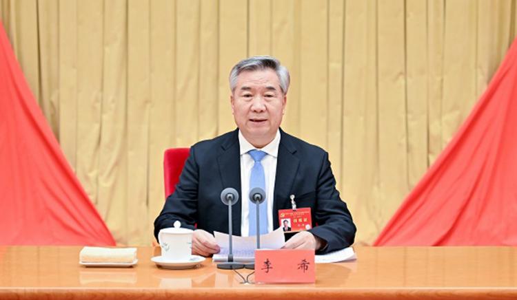 李希在二十届中央纪委四次全会上作工作报告